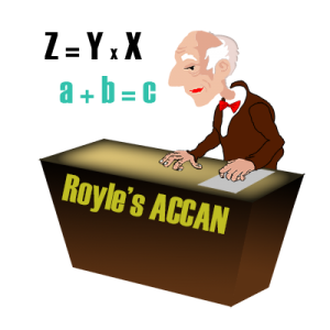 Royal's ACAAN "Berglas Style" by Jonathan Royle